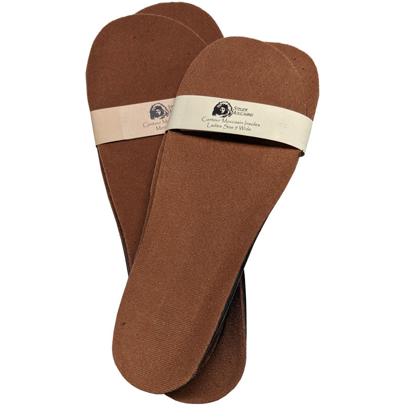 Contoured Insole Contour Moccasin Insoles – Steger Mukluks